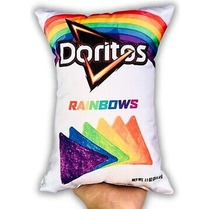Dükkan Design Rainbow Doritos Yastık