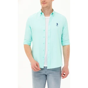 U.S. Polo Assn. Erkek Nil Gömlek Basic 50262932-VR083