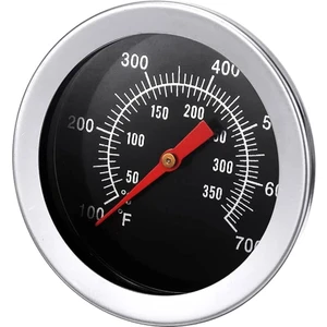 350 Santigrat Derece Paslanmaz Çelik Barbekü Izgara Fırın Termometre Sıcaklık Ölçer (2 Adet)