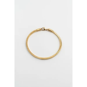 Küp Model Çelik Erkek Bileklik