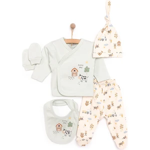 Hellobaby Erkek 5li Kutulu Hastane Çıkışı Erkek Bebek