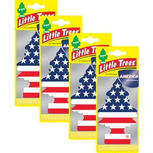 Little Trees Asma Koku Vanilya Pride 4'lü Kötü Kokuları Yok Eden Etkili Oto Kokusu