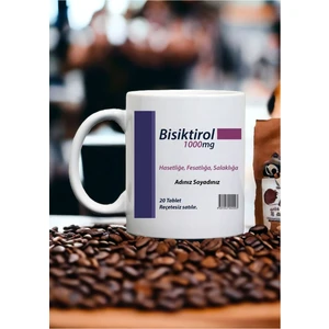 Hemşire, Doktor, Eczacı Bisiktirol Ilaç Kupa Bardak