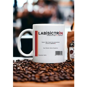 Hemşire, Doktor, Eczacı Labisictirin Ilaç Kupa Kahve Bardak Komik Hediyelik