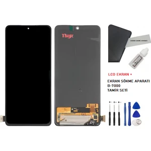 Xiaomi Redmi Note 10 Pro -4g- LCD Ekran Dokunmatik Orijinal Kalite + B-7000 + Tamir Seti