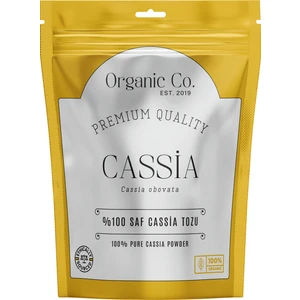 Organic Co. Doğal ve Kimyasalsız Saf Cassia Tozu  (Saç boyama ve bakım)