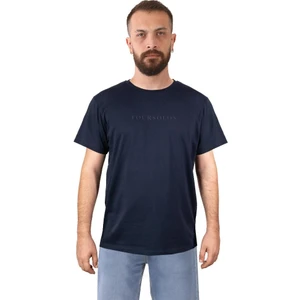 Four Solos Orijinal Seri Erkek T-shirt  %100 Pamuk Erkek Tişört  Normal Kesim, Kısa Kollu, Nefes Alabilir 