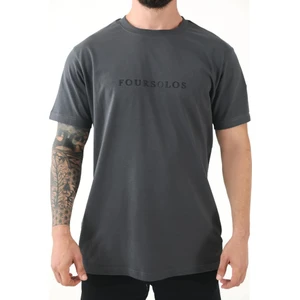 Four Solos Orijinal Seri Erkek T-shirt  %100 Pamuk Erkek Tişört  Normal Kesim, Kısa Kollu, Nefes Alabilir 