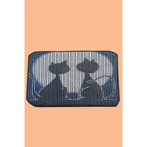 Kedi Tuvaleti Önü Elekli Kedi Kumu Paspası -Kravatlı -(60 x45 cm)