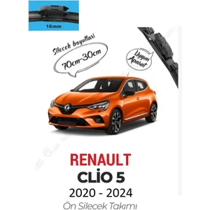 Renault Clio 5 Ön Cam Muz Silecek Takımı (2020-2024)