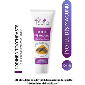 My Tabib İyotlu Diş Macunu 100 ml