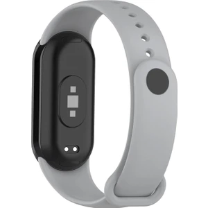 Mi Band 8 , Mi Band 9 ve Mi Band 10 ile Uyumlu Kayış Spor Jel Silikon Kordon