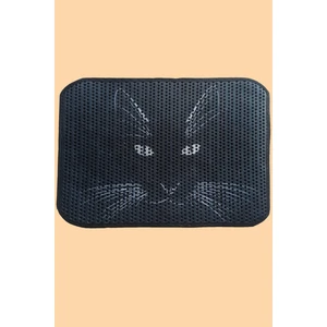 Desenli Renkli Elekli Kedi Tuvalet Önü Paspası 60 x 45 cm