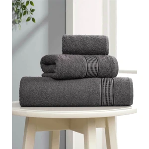 Mira Home 3 Parça Ekonomik Banyo Havlu Seti Pamuklu Ezgi