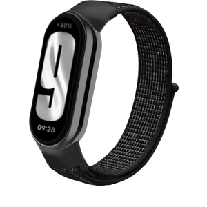 Mi Band 8 , Mi Band 9 ve Mi Band 10 ile Uyumlu Kayış Spor Kumaş Cırt Cırtlı Kordon