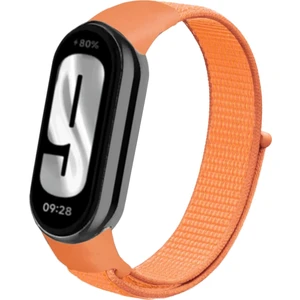 Mi Band 8 , Mi Band 9 ve Mi Band 10 ile Uyumlu Kayış Spor Kumaş Cırt Cırtlı Kordon