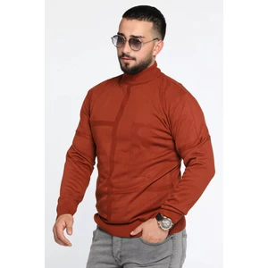 Mishar İtalia Erkek Desenli Triko Kazak