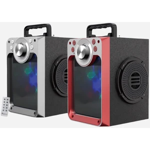 Fm Radyo Uzaktan Kumandalı LED Işık Bluetooth Hoparlör Güçlü Ses Kaliteli Malzeme Kablosuz Hoparlör