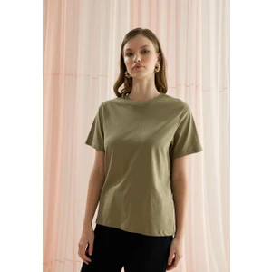 Kadın Kısa Kollu Basic T-Shirt