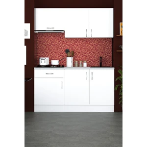 Fly Mobilya 160  cm  Tezgahlı Hazır Mutfak Dolabı( Tezgah Dahildir)