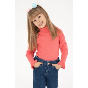 U.S. Polo Assn. Kız Çocuk Nar Çiçeği Kazak /triko 50297166-VR239