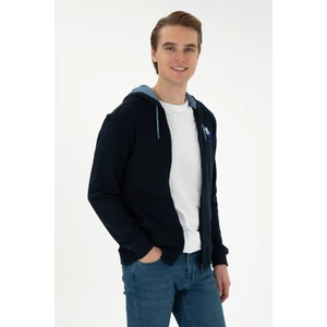 U.S. Polo Assn. Erkek Lacivert Hırka (Örme) 50293447-VR033