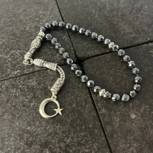 Sertifikalı Hematit 6mm 33LÜK Doğal Taş Tesbih