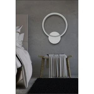Aura Modern Tasarım Beyaz Renk Gün Işığı Ledli Hol - Banyo - Mutfak - Salon LED Duvar Aplik