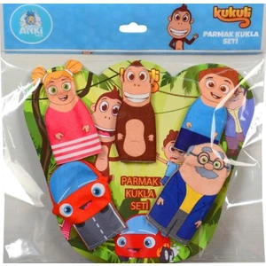 Anki Toys Kukuli Parmak Kukla Seti 5li
