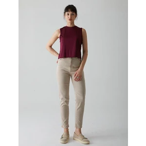 Ltb Dores MYSTIC BEIGE Yüksek Bel Slım Mom Jean Pantolon 010095139415579_54754