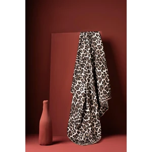 Kadın Leoparlı Soft Eşarp