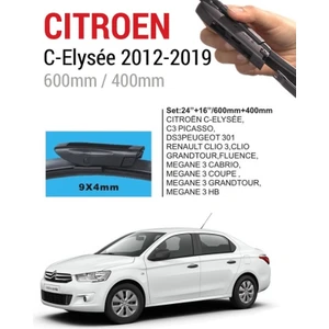 Citroen C-Elysee Ön Cam Muz Silecek Takımı (2012-2021)