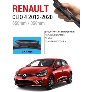 Renault Clio 4 Ön Cam Muz Silecek Takımı (2012-2020)