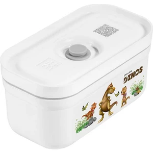 Fresh & Save Dinos Vakumlu Yemek Taşıma Kabı S 0,50 L Beyaz-Gri