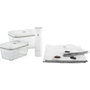 Fresh & Save Vakumlu Cam Başlangıç Seti M/L 7 Parça Gri