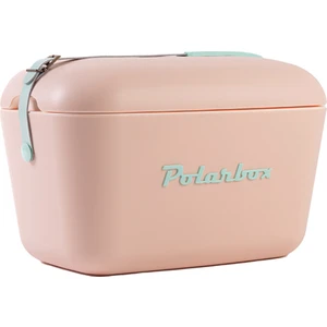 Pop Deri Kayışlı Soğuk ve Sıcak Termos Çanta 20 L Pembe & Yeşil