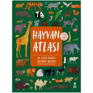 Hayvan Atlası (Dev Harita ve Çıkartma Hediyeli) - Dr. Fatih Dikmen