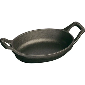 Döküm Sahan Oval 15 cm Siyah