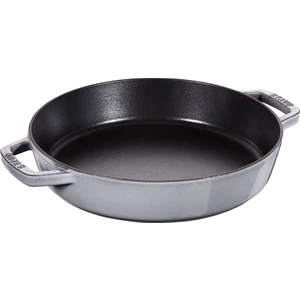 Döküm Kızartma Tavası Çift Kulplu 26 cm Gri