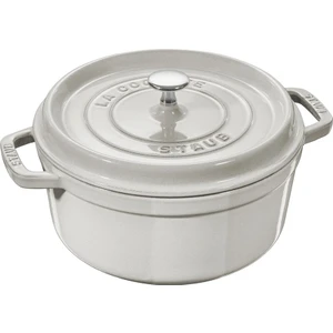 La Cocotte Döküm Tencere Yuvarlak 20 cm Trüf Beyaz