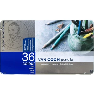 Van Gogh Kuru Boya Kalemi 36 Renk Metal Kutu