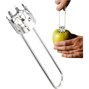 16X4 cm Çelik Dolmalık Biber Kabak Oyucu Patlıcan Dolması Oyacağı Sebze Çekirdek Çıkarıcı Oyacak