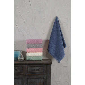 Jakaranda Serisi %100 Pamuk 30x50cm 6 lı Havlu Seti