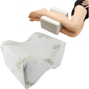 Visko Yastık Bambu Yastık Ortopedik Bacak Arası Yastığı Beyaz Yastık Destekli