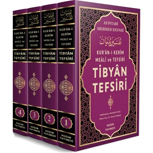 Kur'an-ı Kerim Meali ve Tefsiri -Tibyan Tefsiri (4 Cilt)