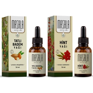 Tatlı Badem Yağı + Hint Yağı 2 x 50 ml