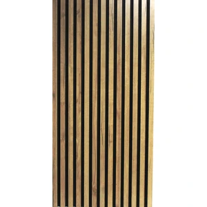 60 cm x 280 cm -Dekoratif Keçeli Ahşap Duvar Paneli - Savana Meşe