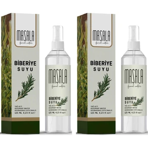Biberiye Suyu 125 ml x 2 Adet - Rosemary Floral Water - Biberiye Suyu Sebum ve Yağ Dengeleyici Hidrosol