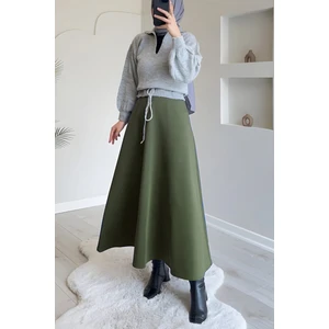 Cng Moda Tesettür Scuba Kumaş Çan Etek