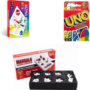 Mangala, Uno ve Kızma Birader 3'lü Oyun Seti